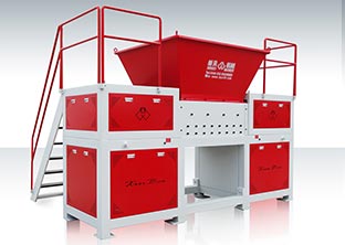 廢舊汽車破碎機，雙軸撕碎機，金屬撕碎機