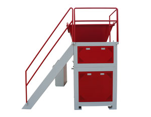 塑料桶撕碎，雙軸撕碎機，剪切撕碎機