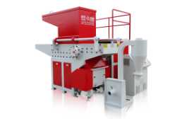 鋰電池破碎回收設(shè)備,單軸撕碎機(jī)，金屬撕碎機(jī)