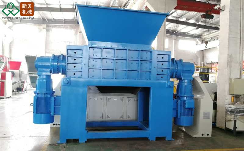 雙軸剪切式自行車撕碎機(jī)