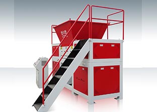 自行車撕碎機，雙軸撕碎機，金屬撕碎機