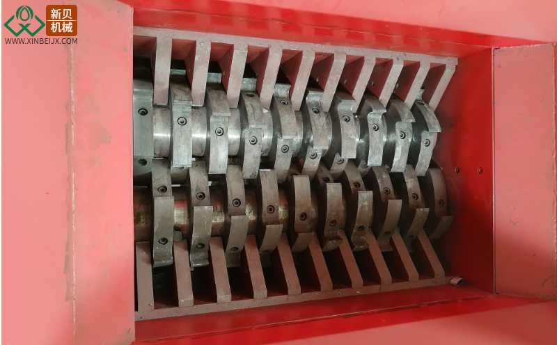 雙軸剪切式自行車撕碎機(jī)