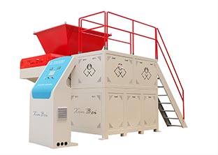 廣告布撕碎,單軸撕碎機(jī)，塑料撕碎機(jī)