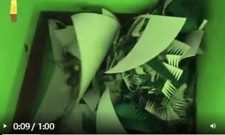 PVC帶子邊角料撕碎機(jī)視頻，塑料撕碎機(jī)