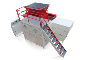 編織袋撕碎，單軸撕碎機(jī)，軟料撕碎機(jī)