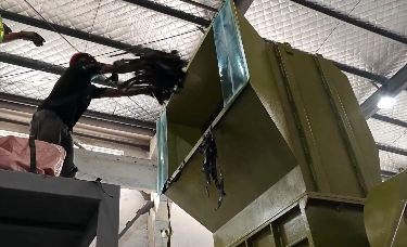 塑料滴灌帶破碎，單軸破碎機