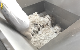 單軸撕碎機，化纖絲撕碎視頻