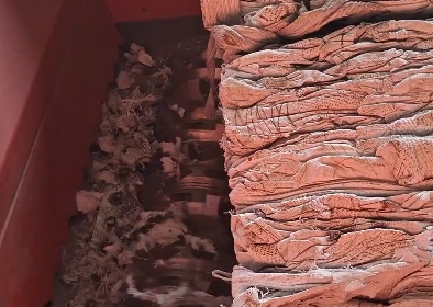 噸包袋撕碎，單軸撕碎機