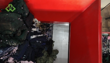 廢布撕碎，單軸撕碎機視頻展示