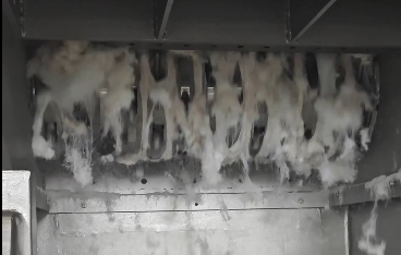 氨綸絲、化纖絲撕碎，單軸撕碎機視頻