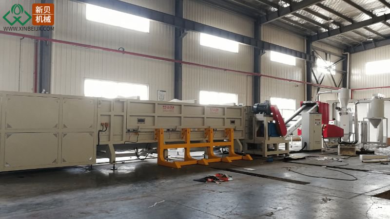 臥式管道撕碎機組