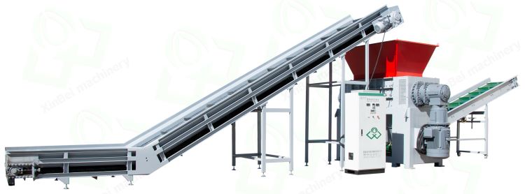 雙軸剪切式撕碎機